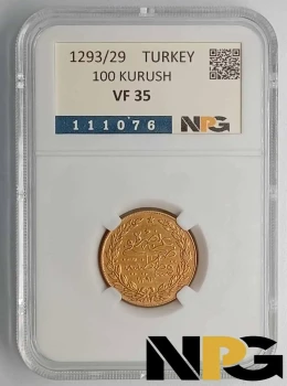 1293/29 Turkey 100 KURUSH