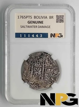 1765 Bolivia 8 REALES PTS