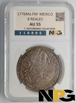 1776Mo FM Mexico 8 Reales 1776Mo FM Mexico 8 Reales