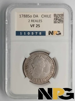 1788So DA Chile 2 Reales