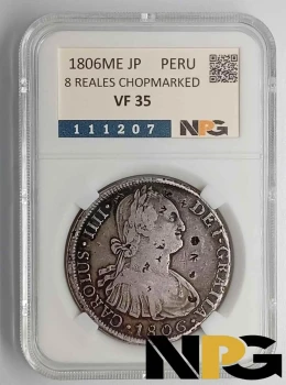 1806 Peru 8 REALES ME JP 1806 Peru 8 REALES ME JP