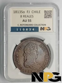 1813So FJ Chile 8 Reales
