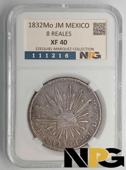 1832Mo Mexico 8 Reales