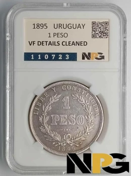 1895 Uruguay 1 Peso
