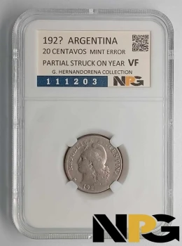192? Argentina 20 Centavos
