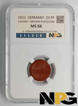 1921 Germany 20 Pfennig