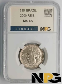 1924 Brazil 2000 Reis