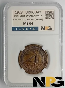 1928 Uruguay  Inauguration of the Railway to Rocha