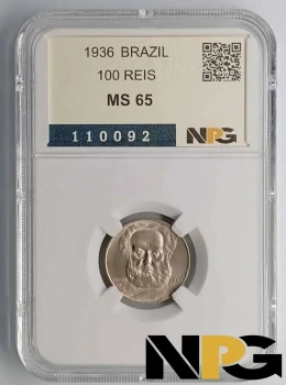 1936 Brazil 100 Reis
