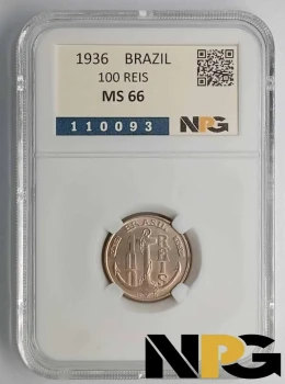 1936 Brazil 100 Reis 1936 Brazil 100 Reis