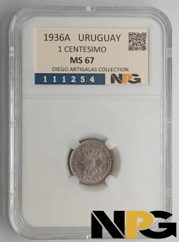 1936A Uruguay 1 Centesimo
