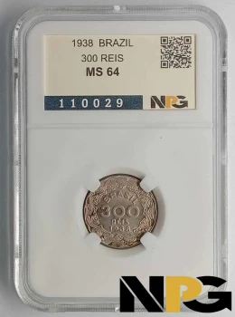 1938 Brazil 300 Reis
