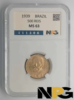 1939 Brazil 500 Reis