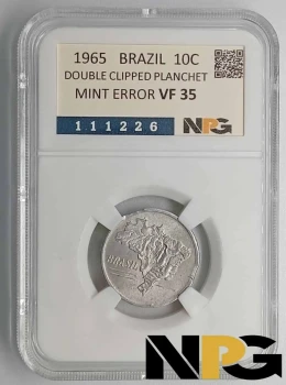 1965 Brazil 10 Cruzeiros 1965 Brazil 10 Cruzeiros
