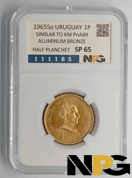 1965So Uruguay 1 Peso