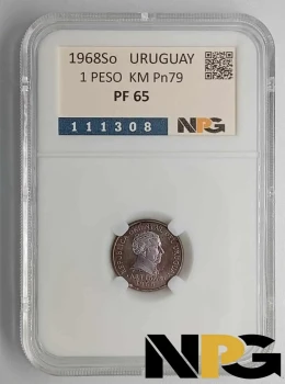 1968So Uruguay 1 Peso 1968So Uruguay 1 Peso