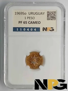 1969So Uruguay 1 Peso