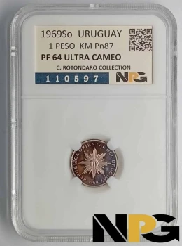 1969So Uruguay 1 Peso