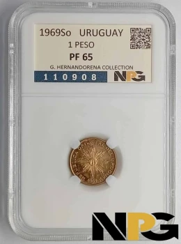 1969So Uruguay 1 Peso