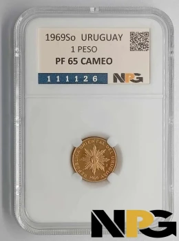 1969So Uruguay 1 Peso