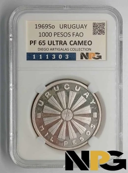 1969So Uruguay 1000 Pesos 1969So Uruguay 1000 Pesos