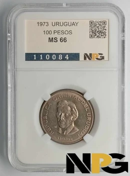 1973 Uruguay 100 Pesos