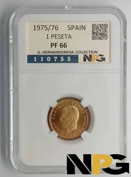 1975/76 Spain 1 PESETA