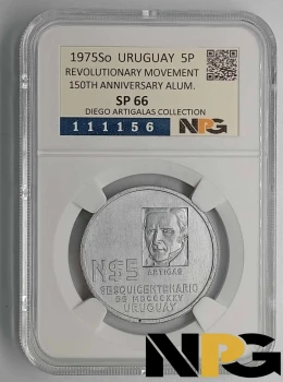 1975So Uruguay N$ 5 1975So Uruguay N$ 5