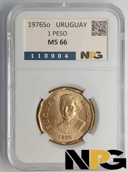 1976So Uruguay 1 Peso