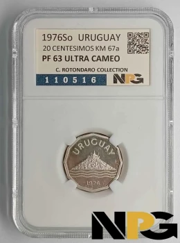 1976So Uruguay 20 Centesimos