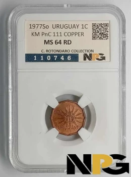 1977So Uruguay 1 Centesimo