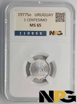 1977So Uruguay 1 Centesimo