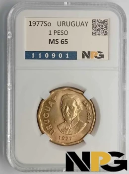1977So Uruguay 1 Peso