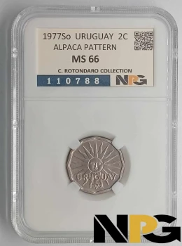1977So Uruguay 2 Centesimos