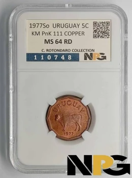 1977So Uruguay 5 Centesimos