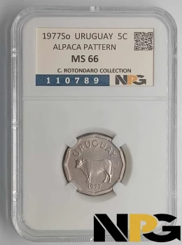 1977So Uruguay 5 Centesimos