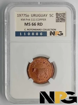 1977So Uruguay 5 Centesimos