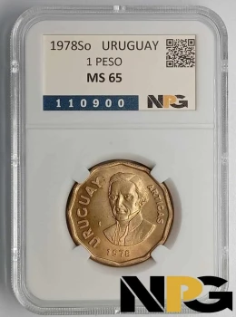 1978So Uruguay 1 Peso