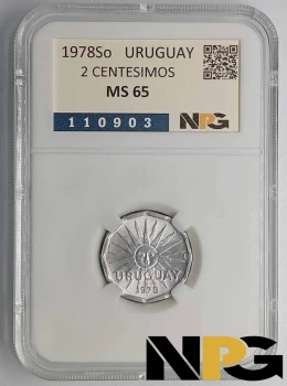 1978So Uruguay 2 Centesimos
