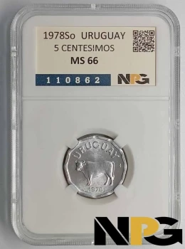 1978So Uruguay 5 Centesimos