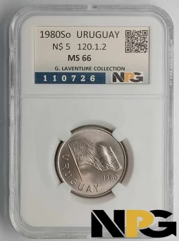1980So Uruguay  N$ 5