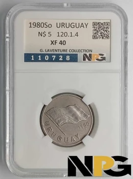 1980So Uruguay  N$ 5