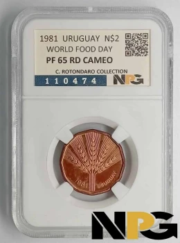 1981 Uruguay N$ 2 1981 Uruguay N$ 2