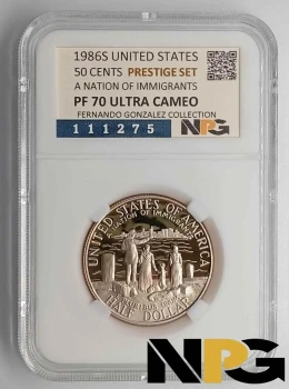 1986s Usa 50 Centavos