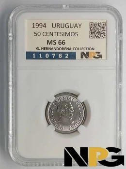 1994 Uruguay 50 Centesimos
