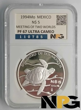 1994Mo Mexico N$ 5 1994Mo Mexico N$ 5