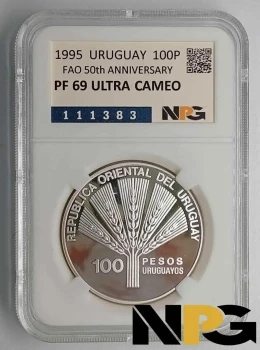 1995 Uruguay 100 Pesos 1995 Uruguay 100 Pesos