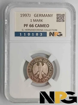 1997J Germany 1 DEUTSCHE MARK