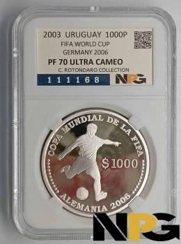 2003 Uruguay 1000 Pesos