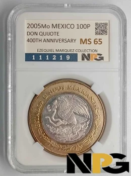 2005Mo Mexico 100 Pesos